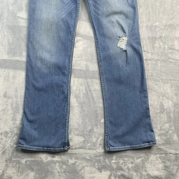 Hollister Jeans Women's 11R 30x32 Low Rise Super Skinny Denim Stretch Distressed - Picture 3 of 10